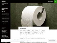 Tablet Screenshot of dopplerguild.wordpress.com