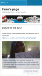 Mobile Screenshot of fanocp.wordpress.com