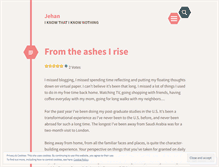 Tablet Screenshot of jehan1.wordpress.com