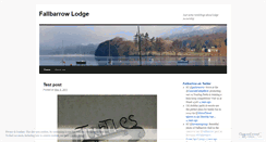 Desktop Screenshot of fallbarrow.wordpress.com