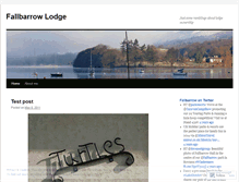 Tablet Screenshot of fallbarrow.wordpress.com