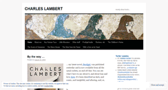 Desktop Screenshot of charleslambert.wordpress.com