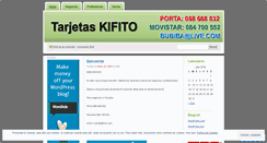 Desktop Screenshot of kifito.wordpress.com