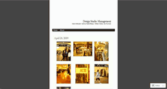 Desktop Screenshot of designstudiomanagement.wordpress.com