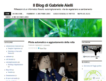 Tablet Screenshot of gabrieleaielli.wordpress.com
