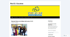 Desktop Screenshot of cucutras.wordpress.com