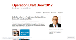 Desktop Screenshot of draftdrew.wordpress.com