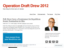 Tablet Screenshot of draftdrew.wordpress.com