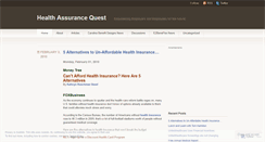 Desktop Screenshot of newhealthplanfreedom.wordpress.com