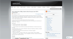 Desktop Screenshot of ahaoke.wordpress.com