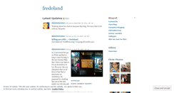 Desktop Screenshot of fredo.wordpress.com