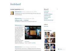 Tablet Screenshot of fredo.wordpress.com