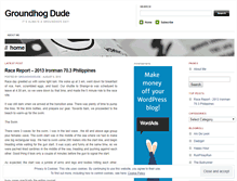 Tablet Screenshot of groundhogdude.wordpress.com