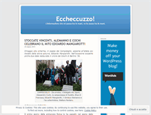 Tablet Screenshot of eccheccuzzo.wordpress.com