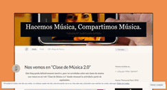 Desktop Screenshot of musicameruelo.wordpress.com