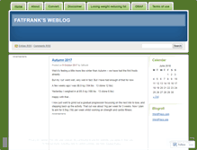 Tablet Screenshot of fatfrank.wordpress.com
