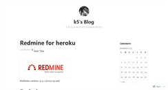 Desktop Screenshot of alejandrok5.wordpress.com