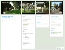Tablet Screenshot of legacychurchoc.wordpress.com