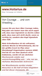 Mobile Screenshot of hollarius.wordpress.com
