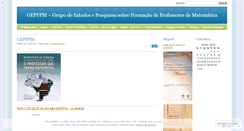 Desktop Screenshot of gepfpm.wordpress.com