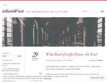 Tablet Screenshot of itskevinwieck.wordpress.com