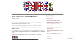 Desktop Screenshot of cannabiscureuk.wordpress.com