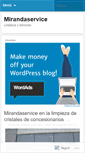 Mobile Screenshot of miranservi.wordpress.com