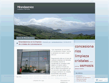 Tablet Screenshot of miranservi.wordpress.com