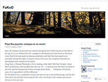 Tablet Screenshot of fakoo.wordpress.com
