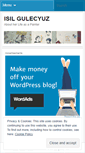 Mobile Screenshot of isilgulecyuz.wordpress.com