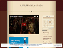 Tablet Screenshot of georgediana.wordpress.com