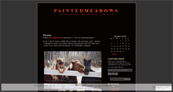 Desktop Screenshot of paintedmeadows.wordpress.com