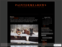 Tablet Screenshot of paintedmeadows.wordpress.com