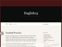 Tablet Screenshot of english13.wordpress.com