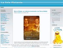Tablet Screenshot of laislaflotante.wordpress.com