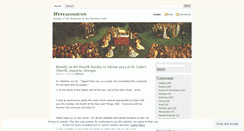 Desktop Screenshot of mystagogicon.wordpress.com