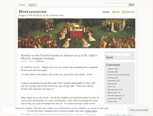 Tablet Screenshot of mystagogicon.wordpress.com