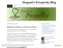 Tablet Screenshot of megumiburr.wordpress.com