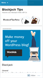 Mobile Screenshot of blackjacktipsonline.wordpress.com