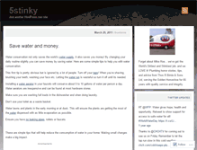 Tablet Screenshot of 5stinky.wordpress.com