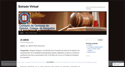 Desktop Screenshot of estradovirtual.wordpress.com