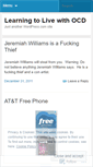 Mobile Screenshot of ocdliving.wordpress.com