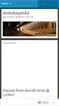 Mobile Screenshot of andobayanka.wordpress.com
