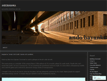 Tablet Screenshot of andobayanka.wordpress.com