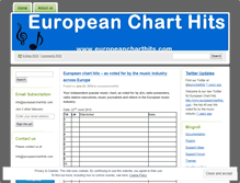 Tablet Screenshot of europeancharthits.wordpress.com