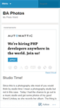 Mobile Screenshot of baphotos.wordpress.com