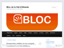 Tablet Screenshot of blocvall.wordpress.com