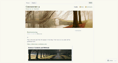 Desktop Screenshot of chemyr2.wordpress.com