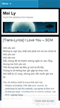Mobile Screenshot of maily6211.wordpress.com