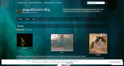 Desktop Screenshot of 4leggedfriends.wordpress.com
